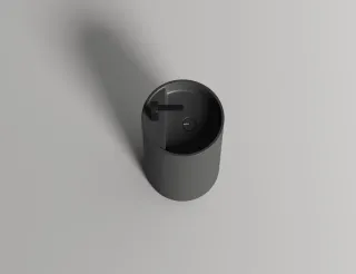 Напольная раковина Salini Armonia Top 01 S-Stone 130125MRF 45см RAL полностью